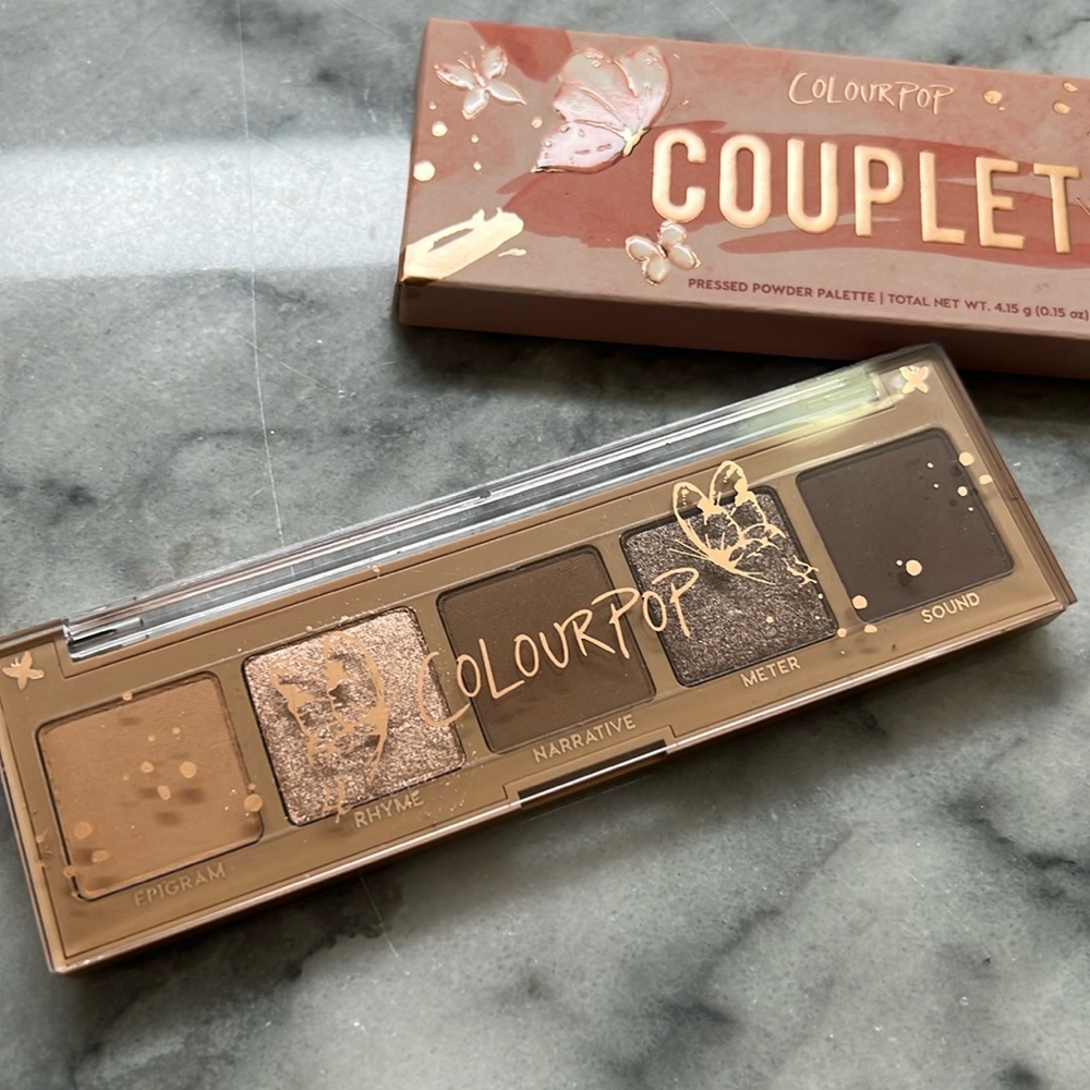 COLOURPOP Couplet Eyeshadow Palette- LIMITED HOLIDAY EDITION